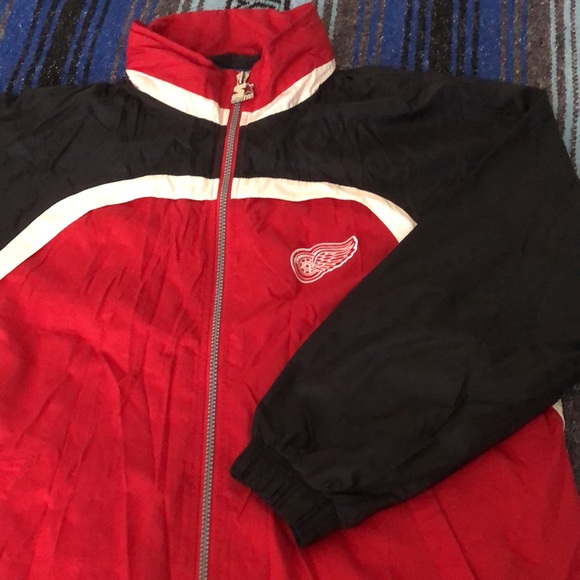 Vintage 90s NHL Detroit Red Wings Starter Jacket - Picture 6 of 12